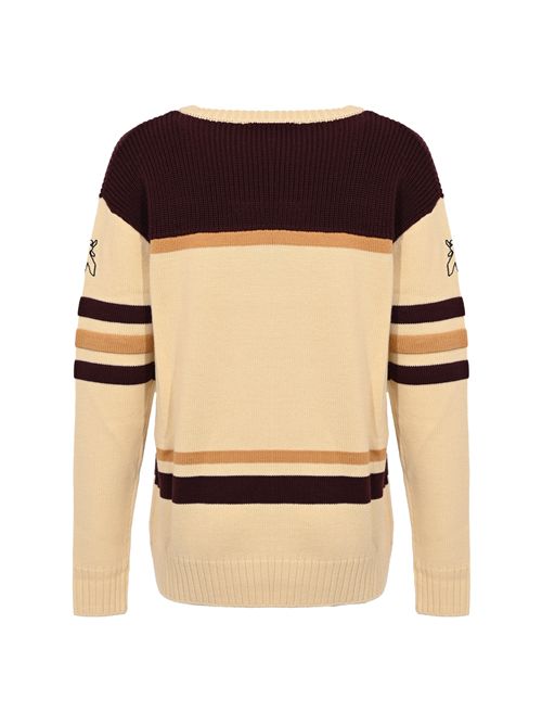 Maglione Racing in misto lana con logo Patrizia Pepe | 2K0352 K298YA34